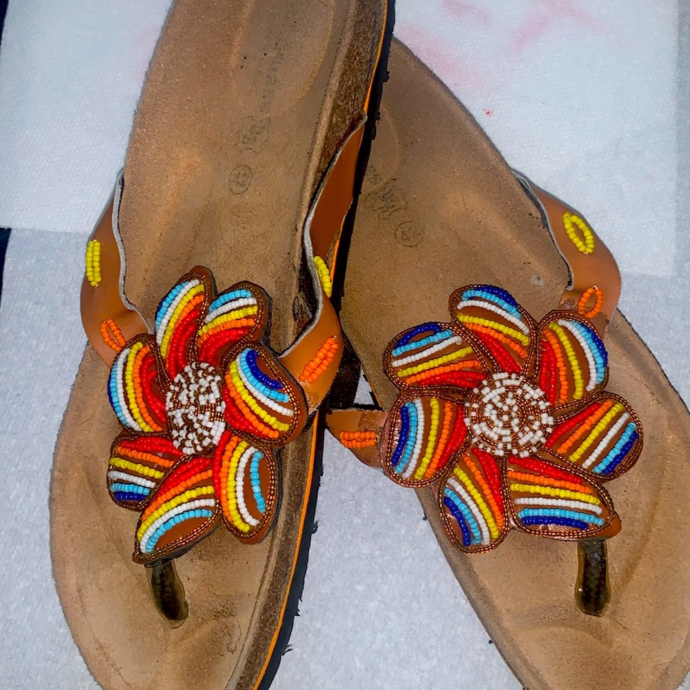Authentic Ghanian Handmade Slippers